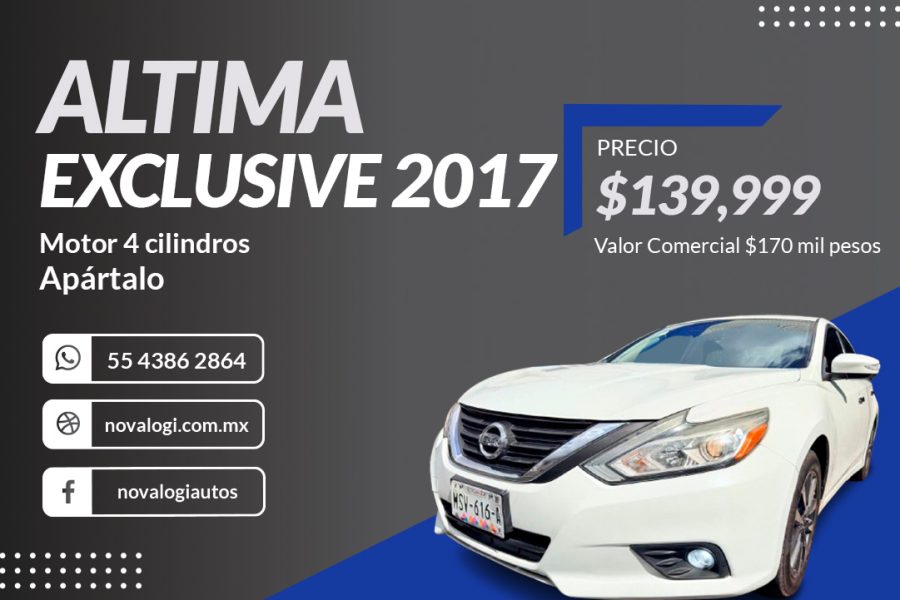 ALTIMA EXCLUSIVE 2017