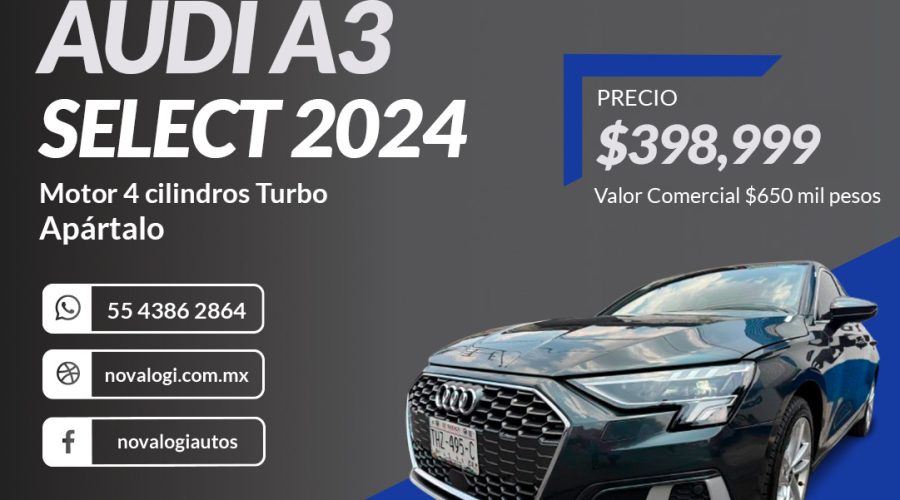 AUDI A3 SELECT 2024