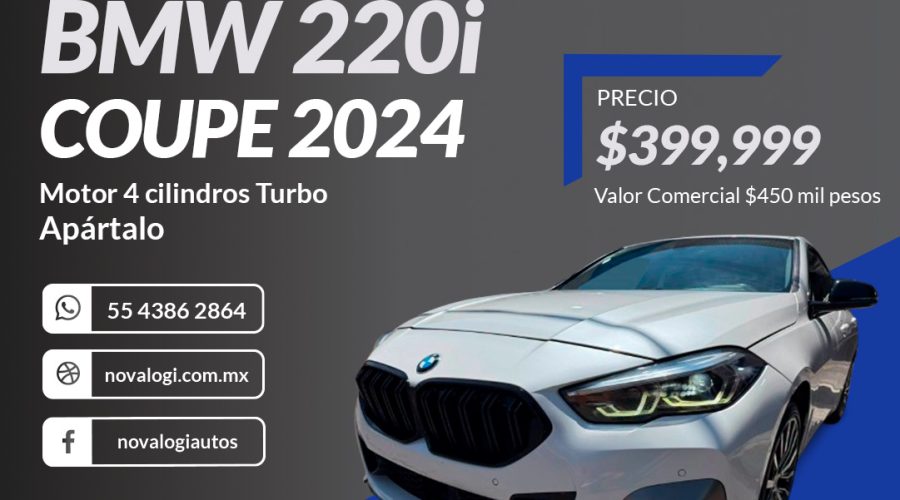 BMW 220i COUPE 2024