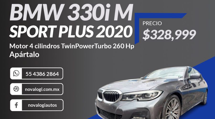 BMW 330i M SPORT PLUS 2020