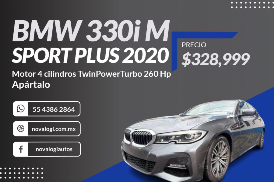 BMW 330i M SPORT PLUS 2020