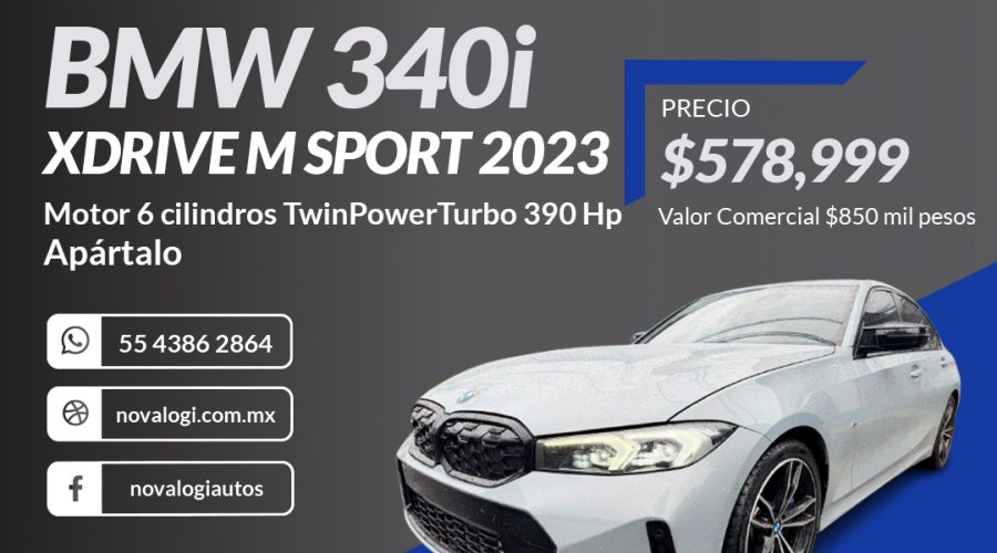 BMW 340i XDRIVE M SPORT 2023