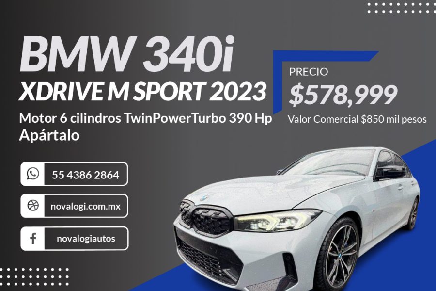 BMW 340i XDRIVE M SPORT 2023