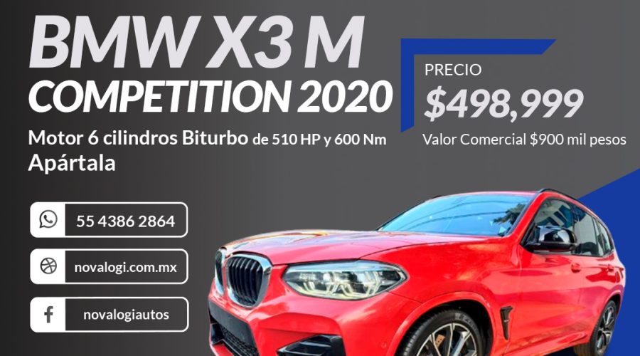 BMW X3 M COMPETITION 2020