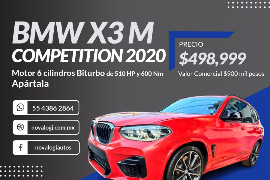 BMW X3 M COMPETITION 2020
