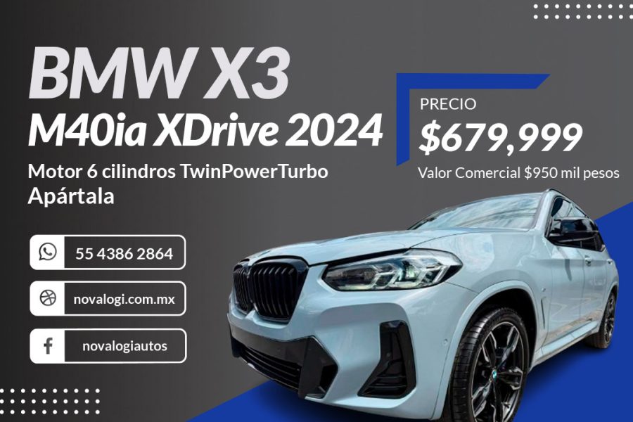 BMW X3 M40ia XDrive 2024