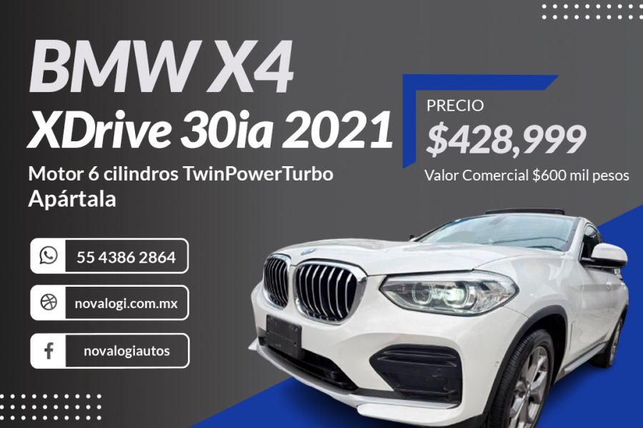 BMW X4 XDrive 30ia 2021