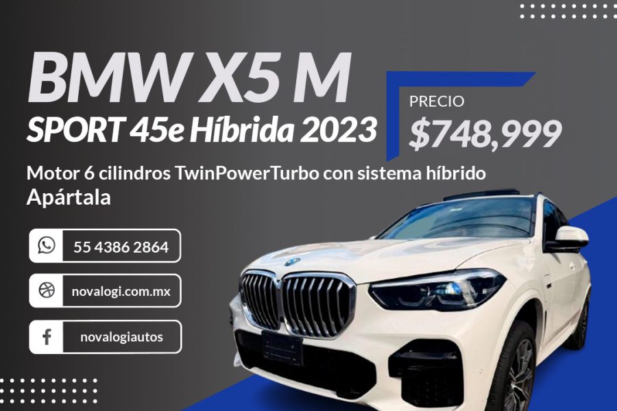 BMW-X5-M-SPORT-45e-Hibrida-2023