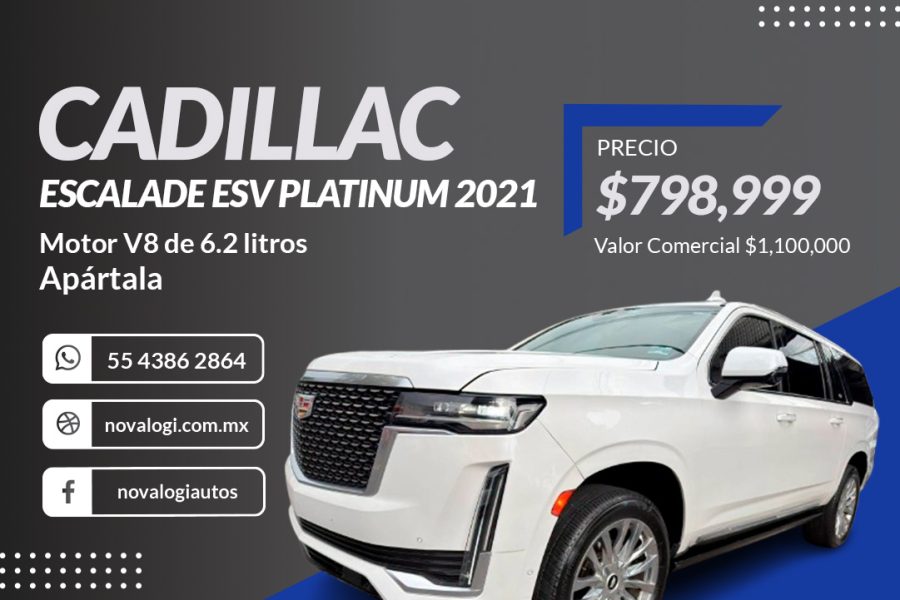 CADILLAC ESCALADE ESV PLATINUM 2021