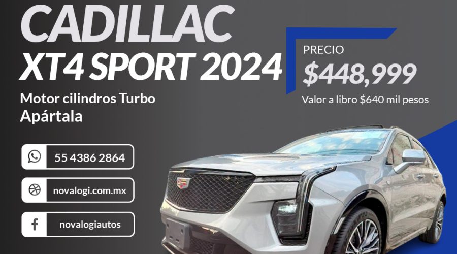 CADILLAC XT4 SPORT 2024