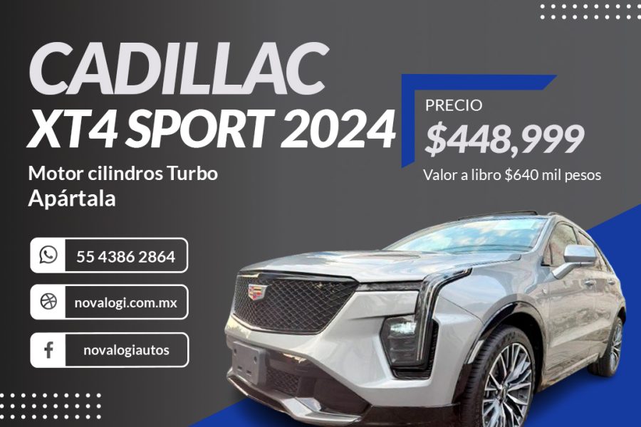 CADILLAC XT4 SPORT 2024