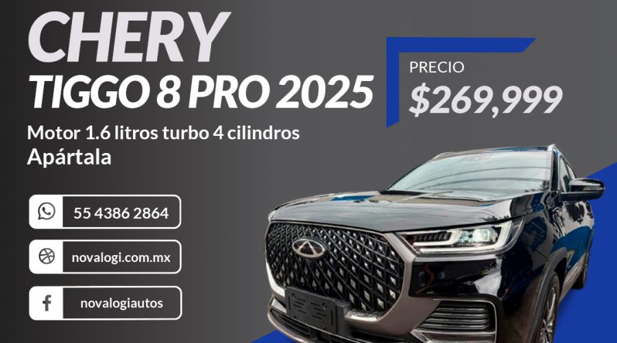 CHERY TIGGO 8 PRO 2025