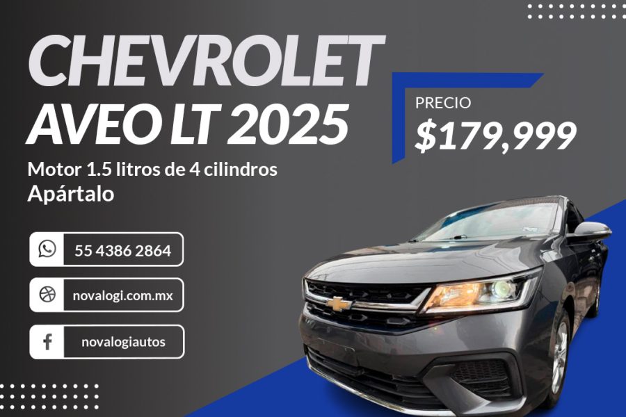 CHEVROLET-AVEO-LT-2025