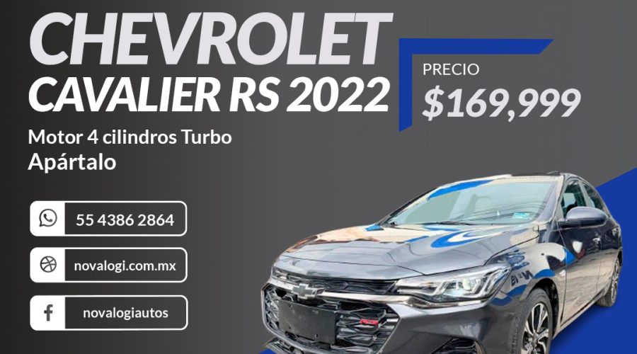 CHEVROLET CAVALIER RS 2022
