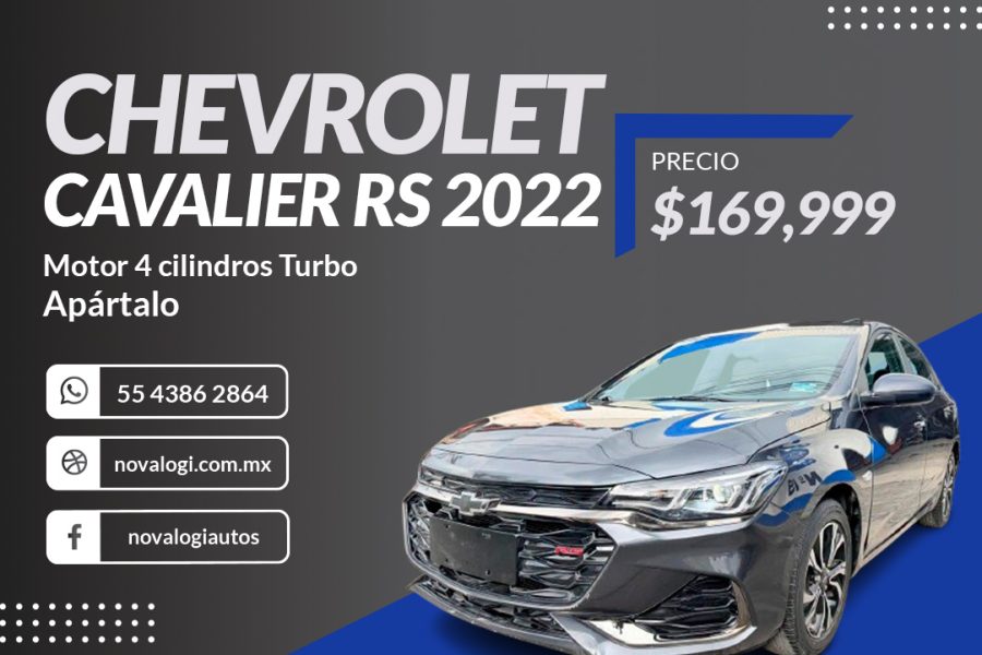 CHEVROLET CAVALIER RS 2022