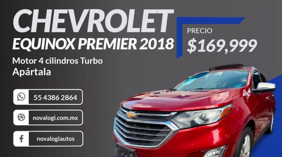 CHEVROLET EQUINOX PREMIER 2018