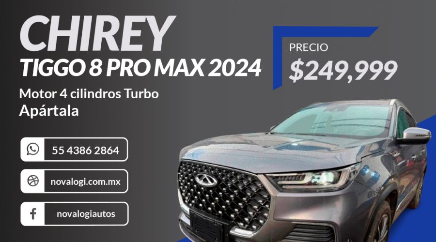 CHIREY TIGGO 8 PRO MAX 2024