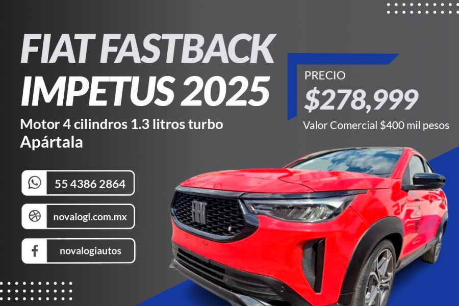 FIAT FASTBACK IMPETUS 2025