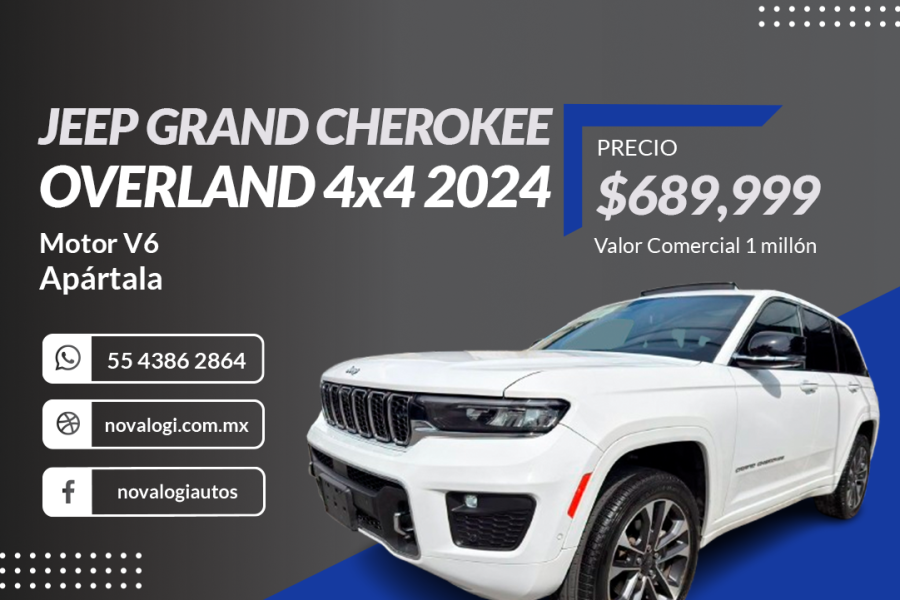 JEEP GRAND CHEROKEE OVERLAND 4x4 2024