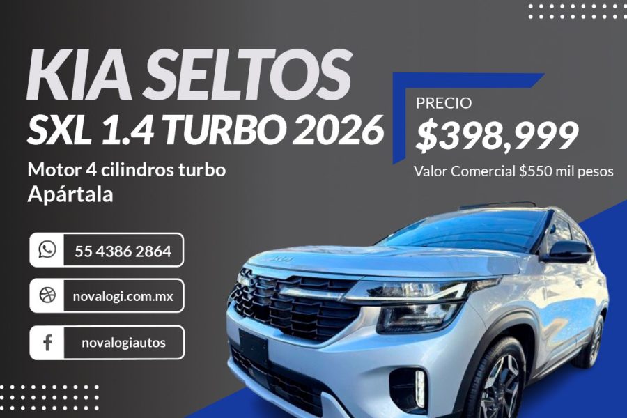 KIA SELTOS SXL 1.4 TURBO 2026