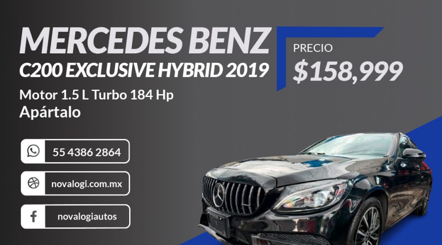 MERCEDES BENZ C200 EXCLUSIVE HYBRID 2019
