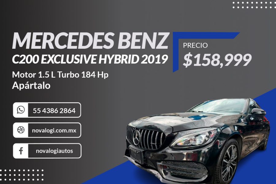 MERCEDES BENZ C200 EXCLUSIVE HYBRID 2019
