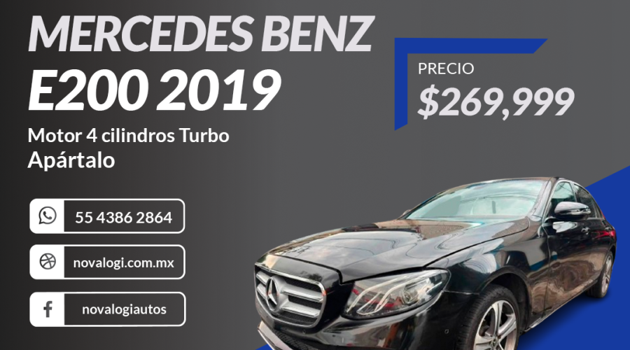 MERCEDES BENZ E200 2019