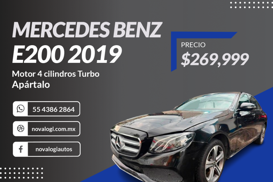 MERCEDES BENZ E200 2019