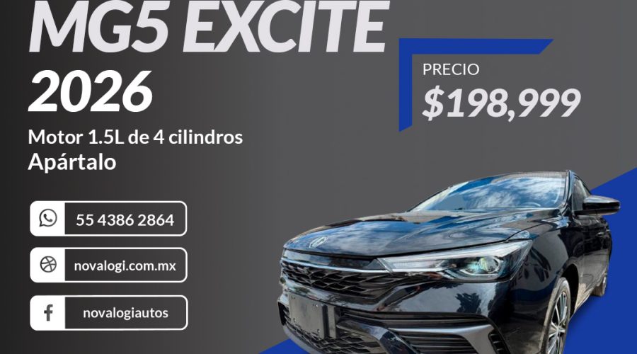 MG5 EXCITE 2026