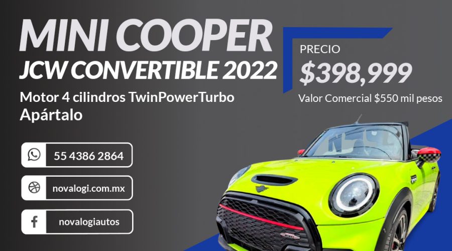 MINI COOPER JCW CONVERTIBLE 2022