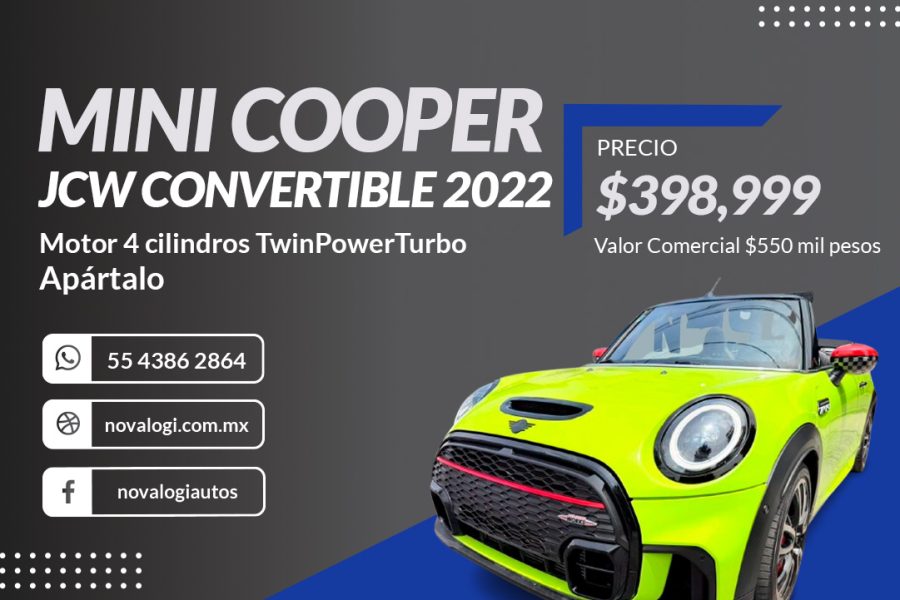 MINI COOPER JCW CONVERTIBLE 2022