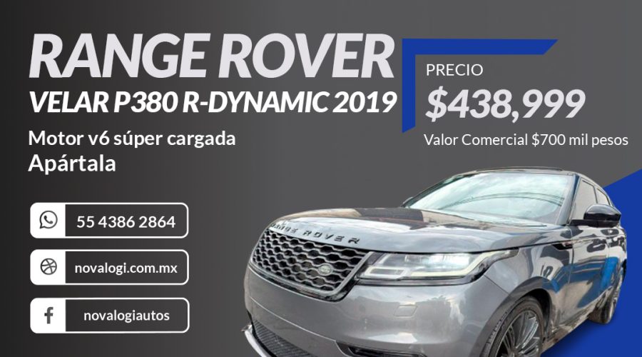 RANGE ROVER VELAR P380 R-DYNAMIC 2019
