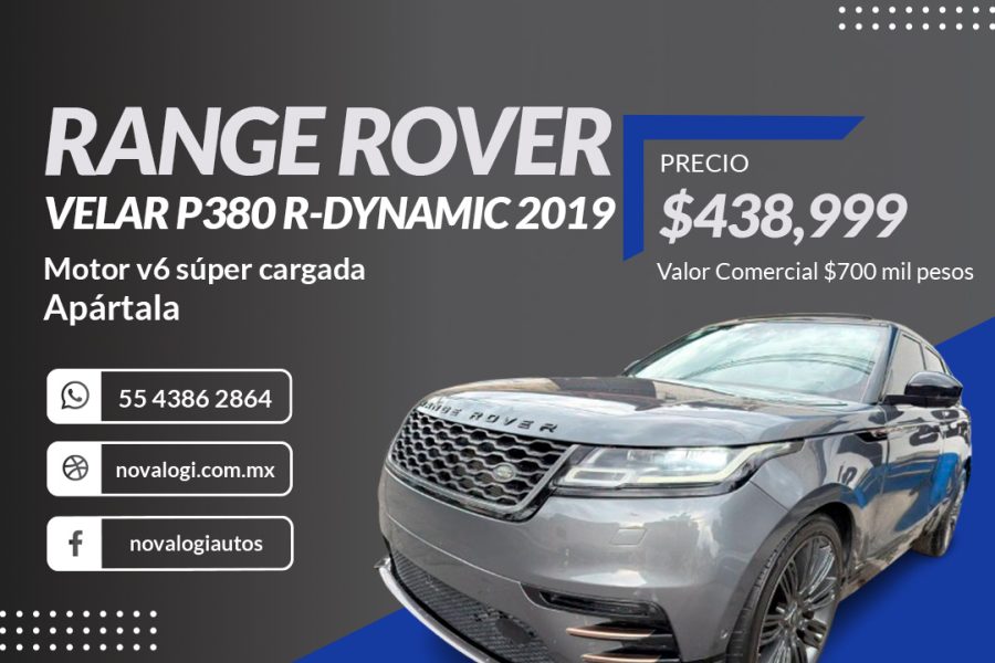 RANGE ROVER VELAR P380 R-DYNAMIC 2019