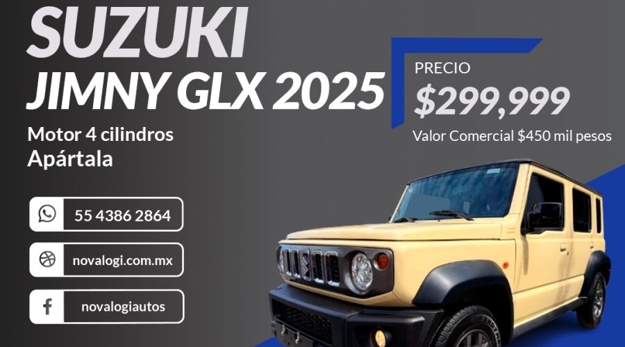 SUZUKI JIMNY GLX 2025
