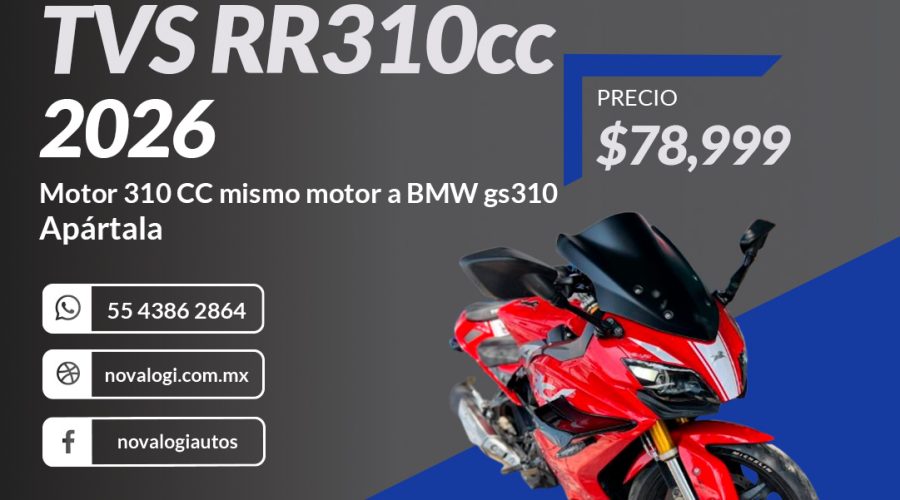 TVS RR310cc 2026