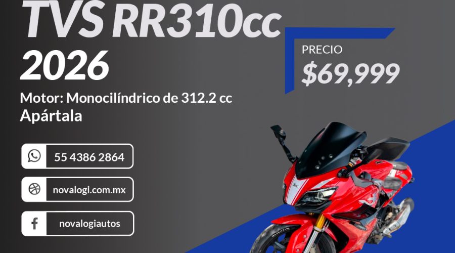 TVS RR310cc 2026